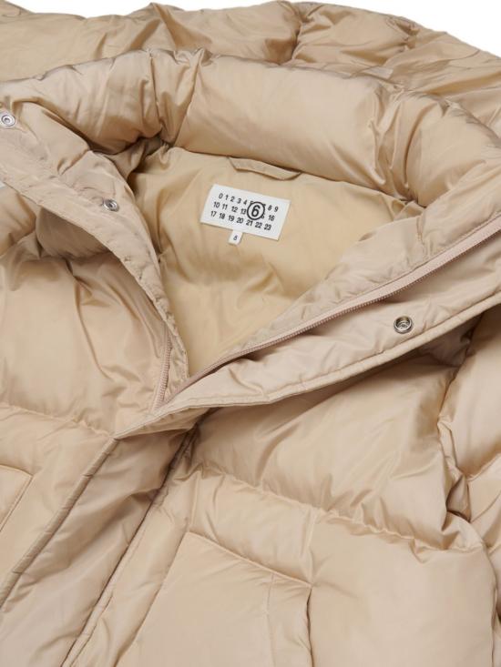 26FW [키즈] MM6 메종마르지엘라 패딩 M61091MM08B M6712 BEIGE - MM6 MAISON MARGIELA