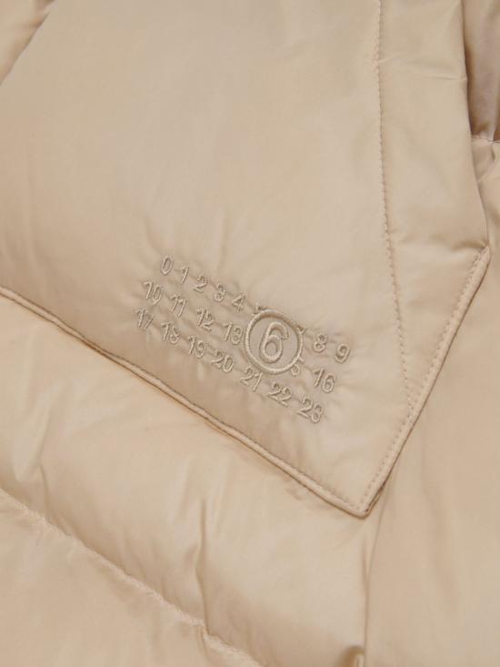 26FW [키즈] MM6 메종마르지엘라 패딩 M61091MM08B M6712 BEIGE - MM6 MAISON MARGIELA