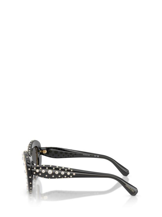 25FW 스와로브스키 선글라스 SK6060 110487 TRANSPARENT DARK GREY - SWAROVSKI