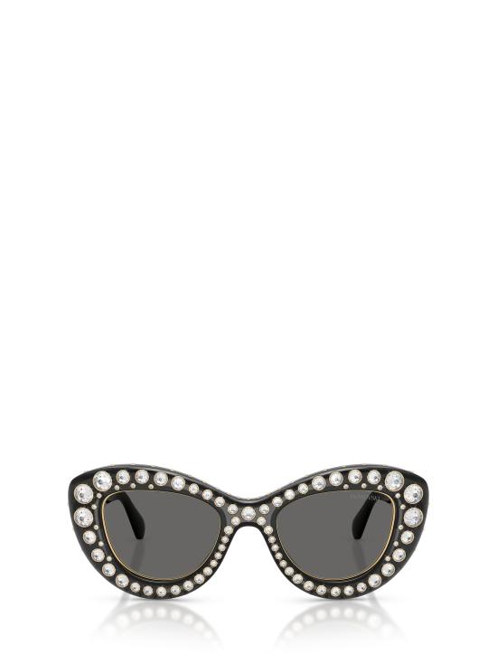 25FW 스와로브스키 선글라스 SK6060 110487 TRANSPARENT DARK GREY