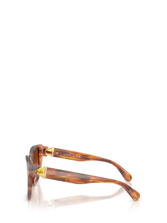 26FW 스와로브스키 선글라스 SK6044U 109174 STRIPED BROWN - SWAROVSKI