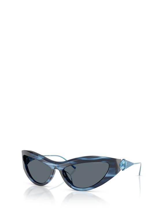 26FW 스와로브스키 선글라스 SK6046 109087 STRIPED BLUE - SWAROVSKI