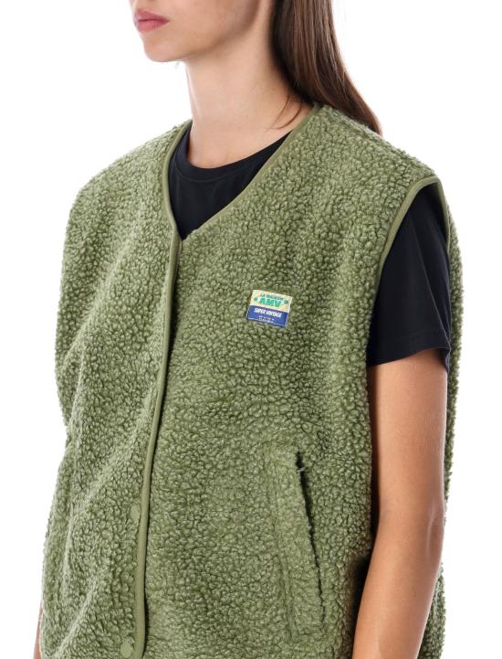 26FW 아메리칸 빈티지 베스트 HOK16B RIVE CHINE MILITARY GREEN - AMERICAN VINTAGE