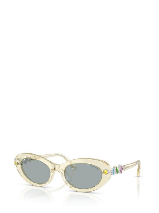 26FW 스와로브스키 선글라스 SK6042 1080 1 TRANSPARENT YELLOW - SWAROVSKI