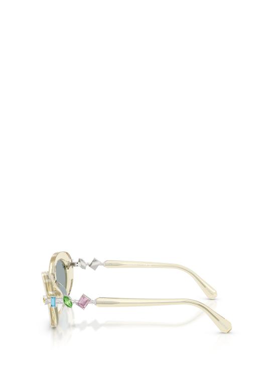 26FW 스와로브스키 선글라스 SK6042 1080 1 TRANSPARENT YELLOW - SWAROVSKI