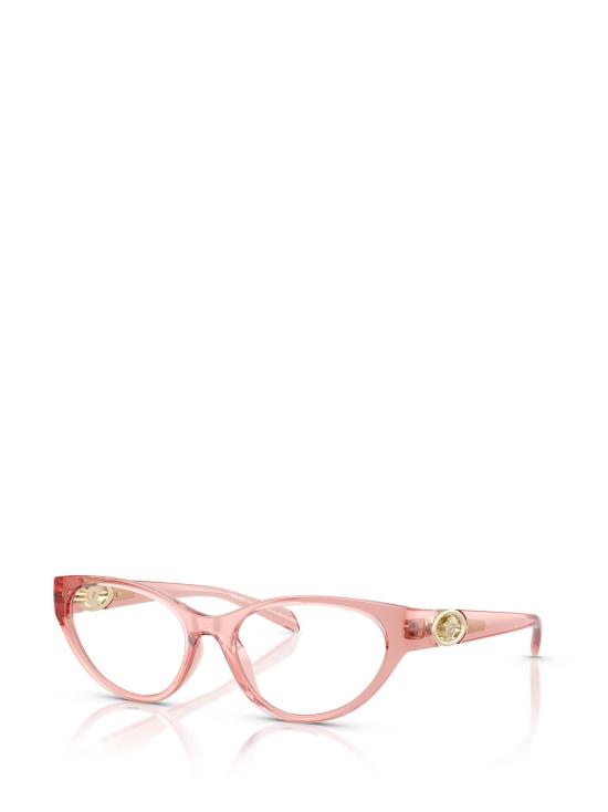 26FW 베르사체 안경 VE3372U 5322 TRANSPARENT PINK - VERSACE