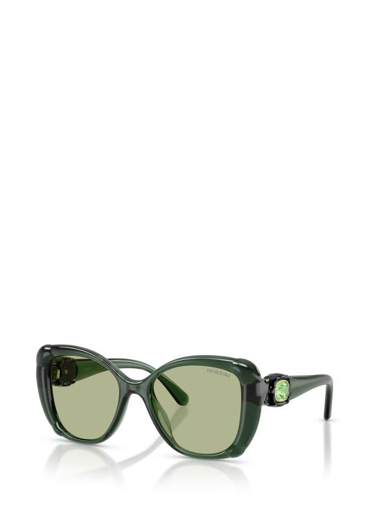 26FW 스와로브스키 선글라스 SK6051U 104382 TRANSPARENT GREEN - SWAROVSKI
