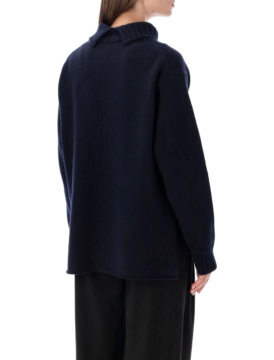 26FW 보테가베네타 스웨터 A003N7V79S0 4071 MIDNIGHT - BOTTEGA VENETA