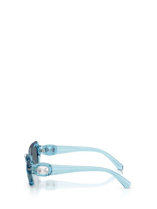 26FW 스와로브스키 선글라스 SK6050 107887 TRANSPARENT LIGHT BLUE - SWAROVSKI