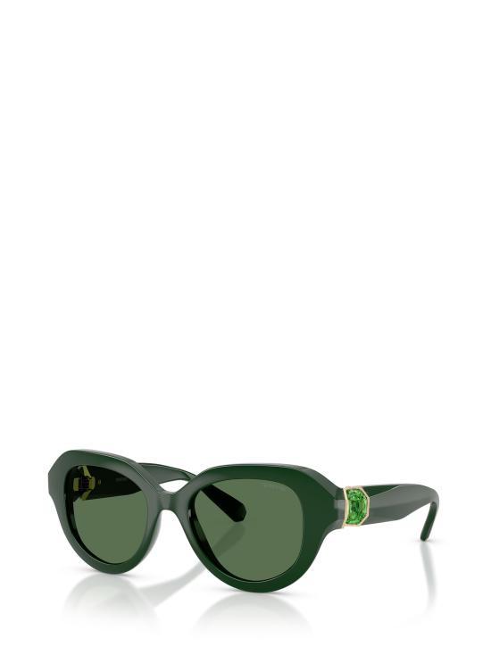 26FW 스와로브스키 선글라스 SK6037 102671 SOLID GREEN - SWAROVSKI