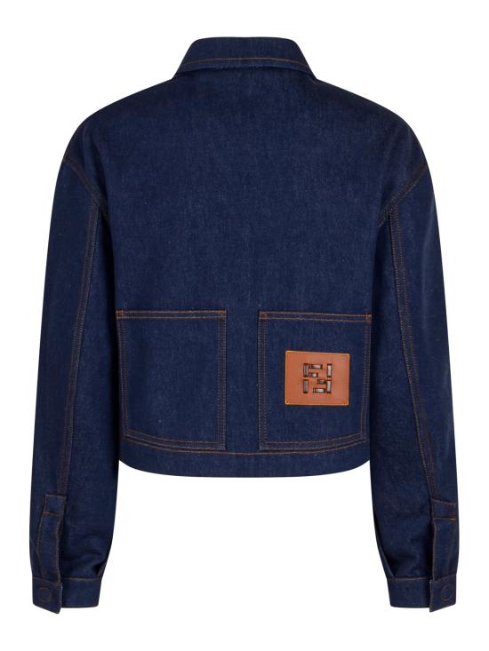 26FW 펜디 블루 데님 재킷 FLF856 AOHSF0QB0 NAVY - FENDI