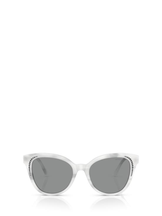 26FW 스와로브스키 선글라스 SK6031 104287 STRIPED WHITE