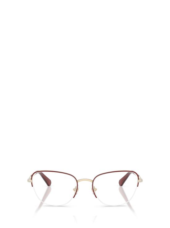 26FW 스와로브스키 안경 SK1023 4038 PALE GOLD BURGUNDY GUNMETAL