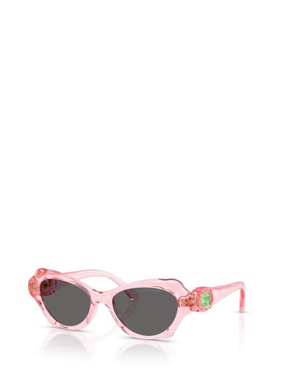 26FW 스와로브스키 선글라스 SK6050 108887 TRANSPARENT PINK - SWAROVSKI