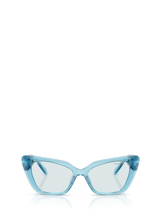 26FW 스와로브스키 선글라스 SK6047 107872 TRANSPARENT LIGHT BLUE