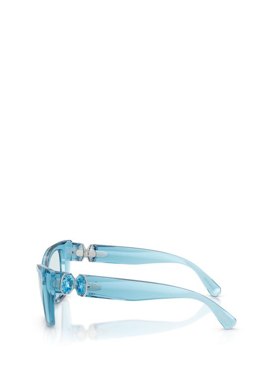 26FW 스와로브스키 선글라스 SK6047 107872 TRANSPARENT LIGHT BLUE - SWAROVSKI