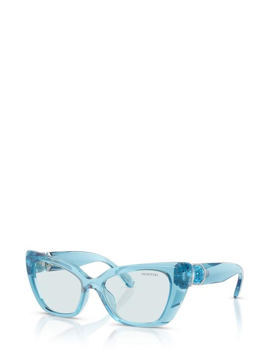 26FW 스와로브스키 선글라스 SK6047 107872 TRANSPARENT LIGHT BLUE - SWAROVSKI