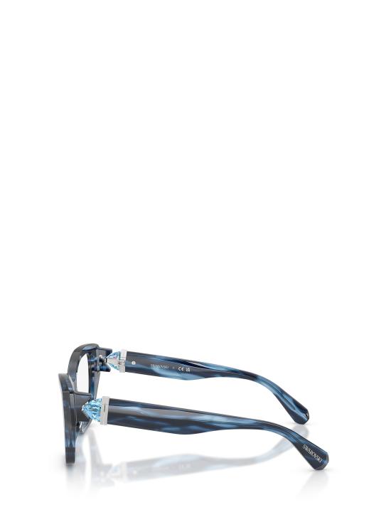 26FW 스와로브스키 안경 SK2050U 1090 STRIPED BLUE - SWAROVSKI