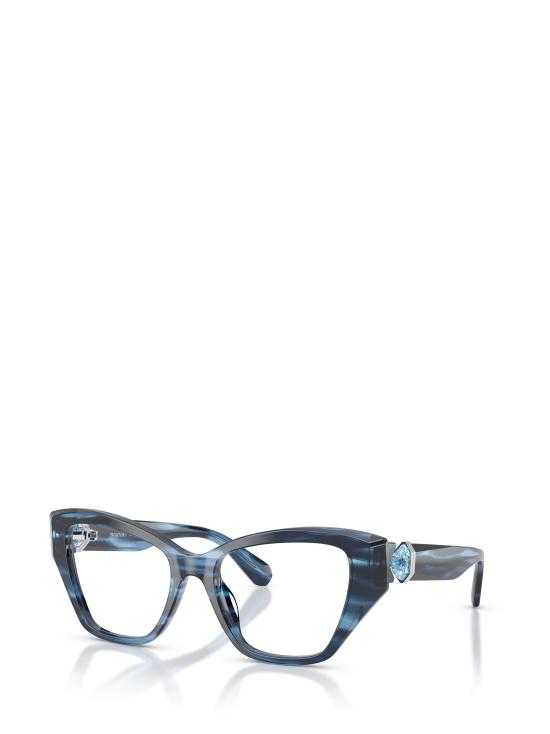 26FW 스와로브스키 안경 SK2050U 1090 STRIPED BLUE - SWAROVSKI