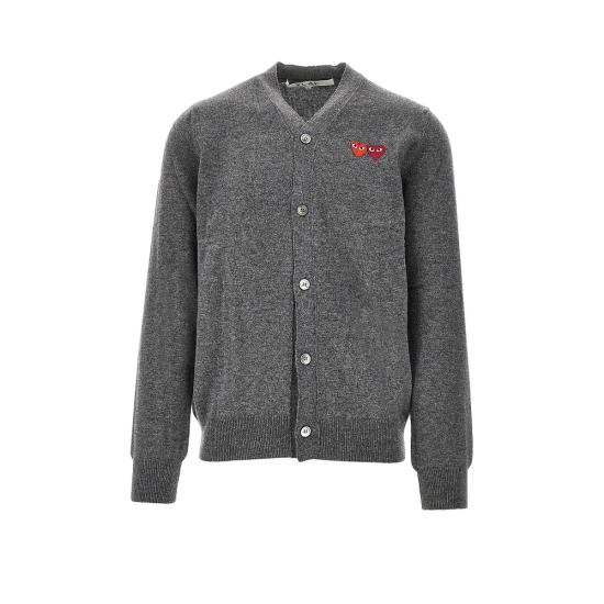26FW 꼼데가르송 가디건 AX N058 051 Grey