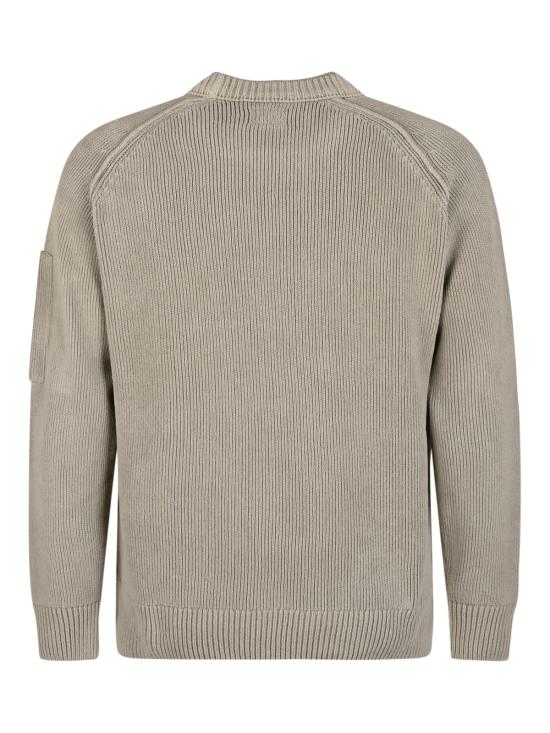 26FW 씨피 컴퍼니 스웨터 21CMKN196A 005558G936 FLINT GREY - C.P. COMPANY