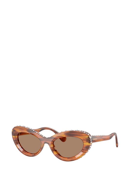 26FW 스와로브스키 선글라스 SK6061U 109173 STRIPED HAVANA - SWAROVSKI