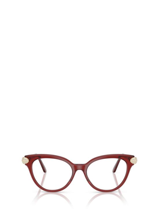 26FW 스와로브스키 안경 SK2046 1073 TRANSPARENT BURGUNDY GUNMETAL