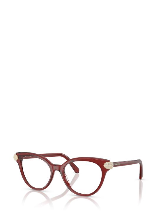 26FW 스와로브스키 안경 SK2046 1073 TRANSPARENT BURGUNDY GUNMETAL - SWAROVSKI