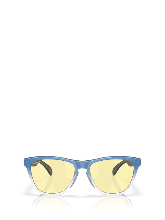 26FW 오클리 선글라스 OO9013 9013M4 MATT CYAN BLUE CLEAR SHIFT FADE