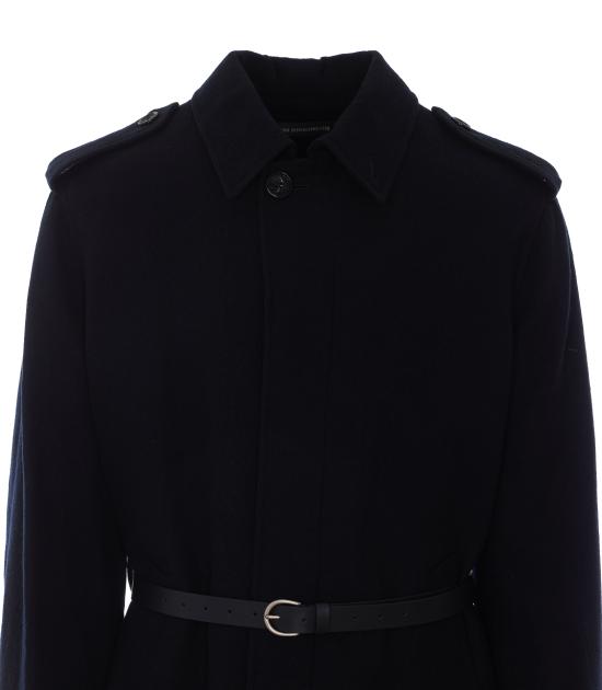 26FW 앤 드뮐미스터 코트 14246 FA207099 BLACK - ANN DEMEULEMEESTER