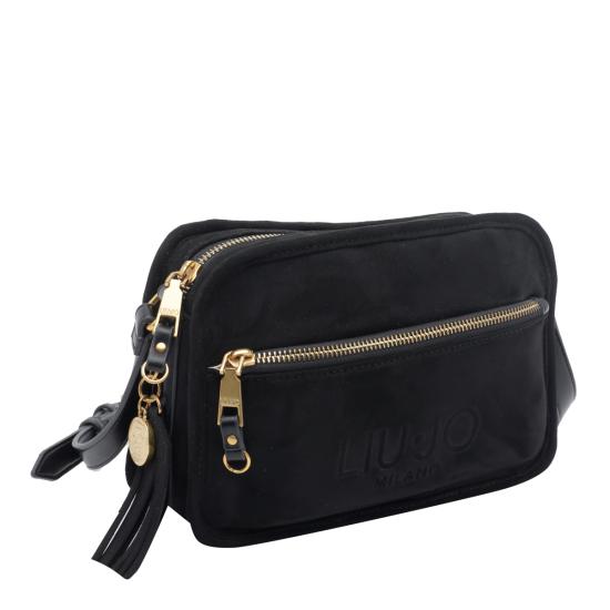 26FW 리우조 크로스백 AF6011T711A 22222 Black - LIU JO