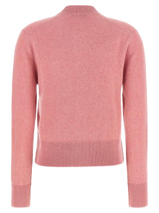 26FW 메종키츠네 가디건 베이비 폭스 스웨터와 가디건 핑크색 - MAISON KITSUNE