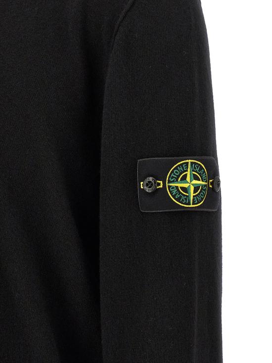 26FW 스톤 아일랜드 스웨터 배지  스웨터 및 카디건 블랙 - STONE ISLAND