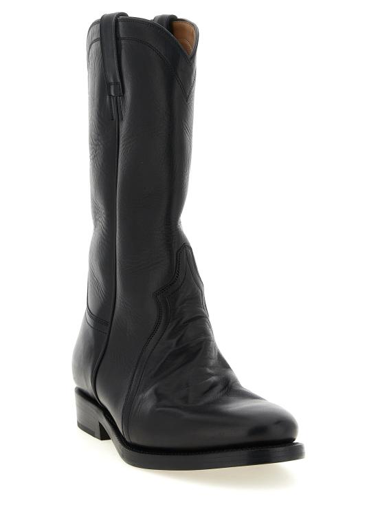 26FW 질샌더 부츠 브루스  및 앵클  블랙 - JIL SANDER