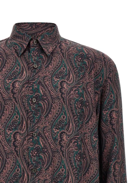 26FW 드리스 반 노튼 긴팔 셔츠 케이퍼 와 블라우스 멀티컬러 - DRIES VAN NOTEN