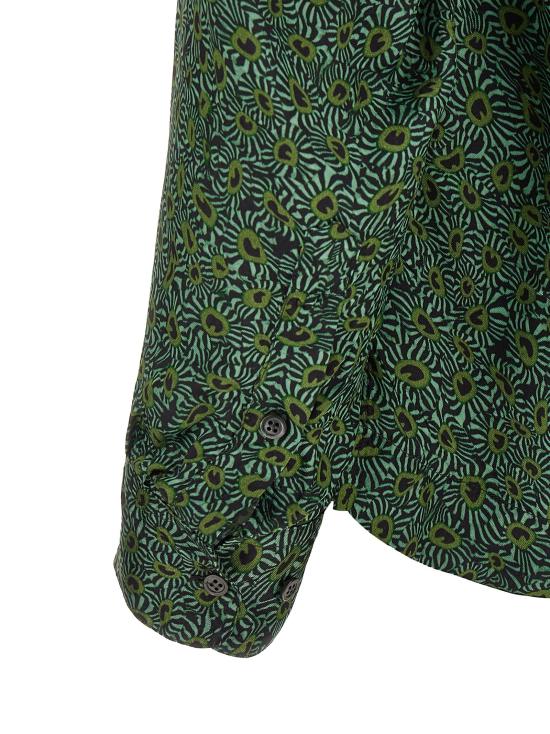 26FW 드리스 반 노튼 긴팔 셔츠 칼티 와 블라우스 (녹색) - DRIES VAN NOTEN