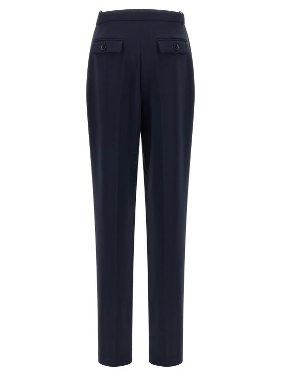 26FW 엘리자베타프랜치 스트레이트 팬츠 크레이프 드 신 팬츠 블루 - ELISABETTA FRANCHI