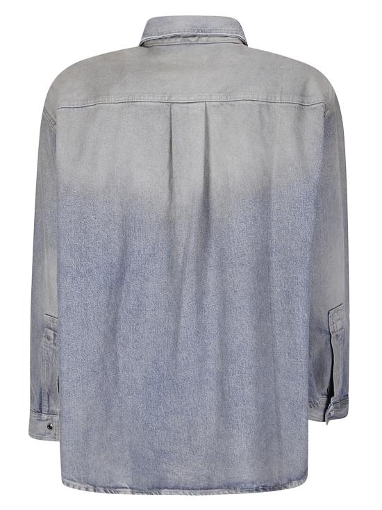 26FW 하이쿠레 데님 셔츠 HEM06054DF106 L0940 ZIGGY BLUE - HAIKURE