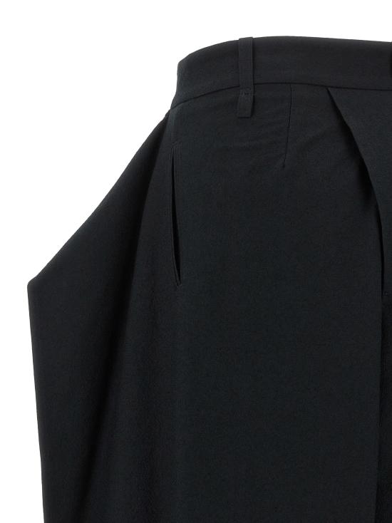26FW 이세이 미야케 스트레이트 팬츠 그레인 팬츠 블랙 - ISSEY MIYAKE