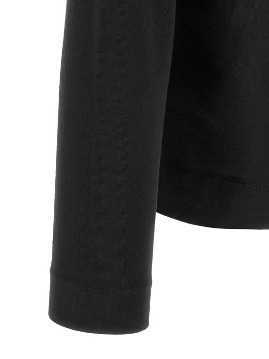 26FW 드리스 반 노튼 긴팔 티셔츠 헤글랜드 티셔츠 블랙 - DRIES VAN NOTEN