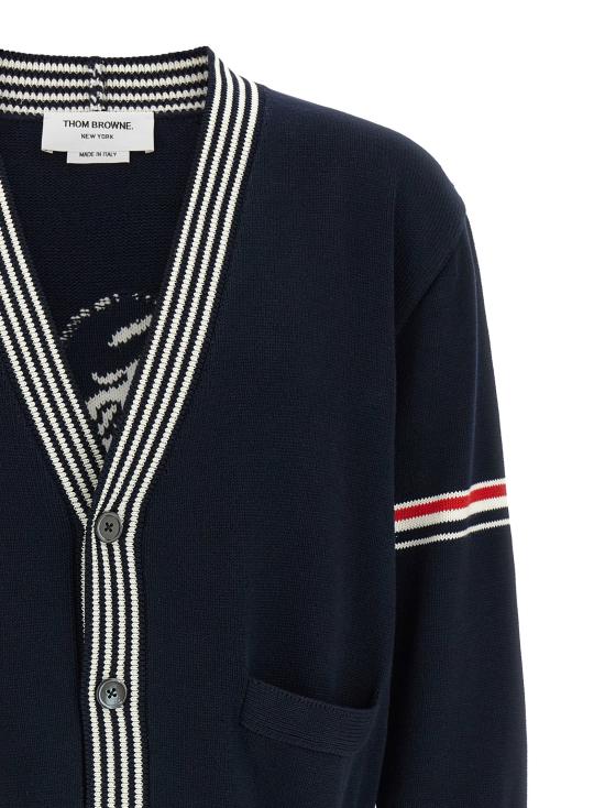 26FW 톰브라운 가디건 랍스터 스웨터와 카디건 (블루) - THOM BROWNE