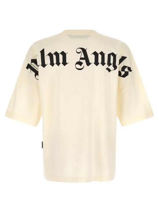 26FW 팜앤젤스 반팔 티셔츠 로고 프린트 티셔츠 (흰색) - PALM ANGELS