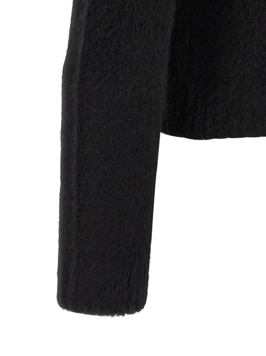 26FW 드리스 반 노튼 가디건 모라 스웨터 및 카디건 블랙 - DRIES VAN NOTEN