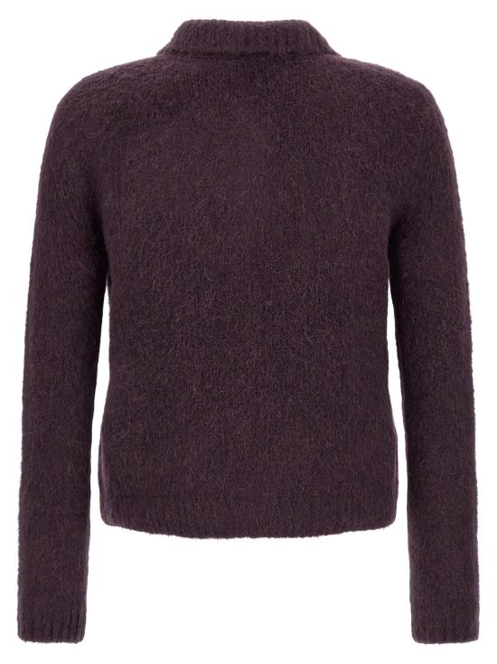 26FW 드리스 반 노튼 가디건 모라 스웨터와 가디건 (보라색) - DRIES VAN NOTEN