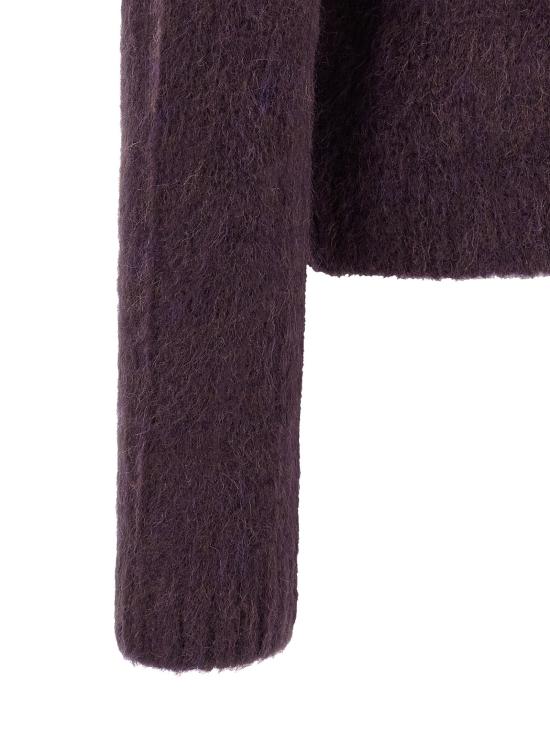 26FW 드리스 반 노튼 가디건 모라 스웨터와 가디건 (보라색) - DRIES VAN NOTEN