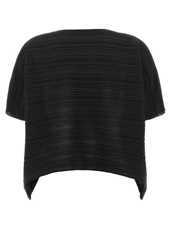 26FW 플리츠플리즈 블라우스 페이퍼 바운스 셔츠와 블라우스 블랙 - PLEATS PLEASE
