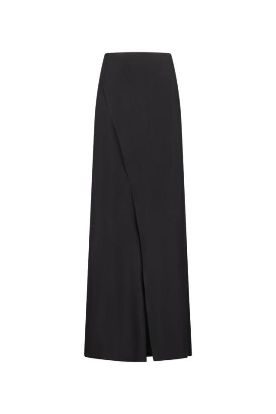  블루마린 롱 스커트 P544P080A
