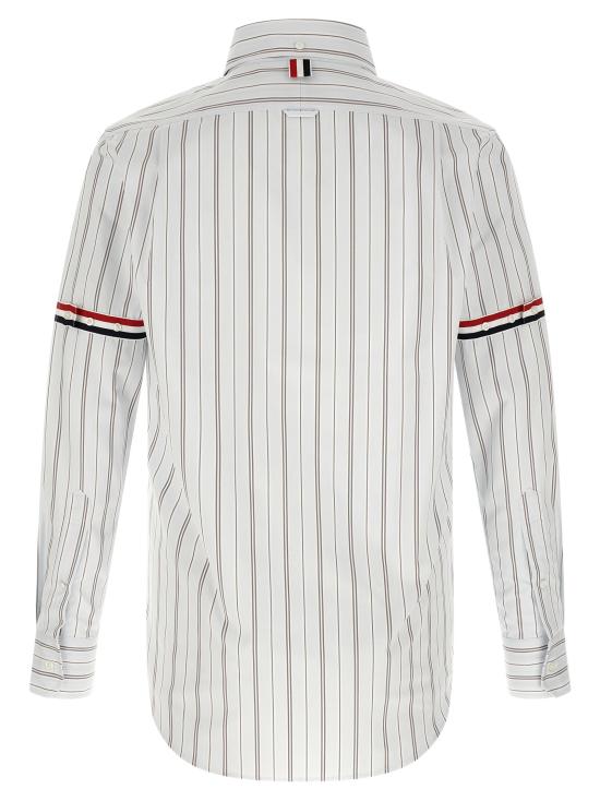 26FW 톰브라운 긴팔 셔츠 Rwb 와 블라우스 라이트 블루 - THOM BROWNE