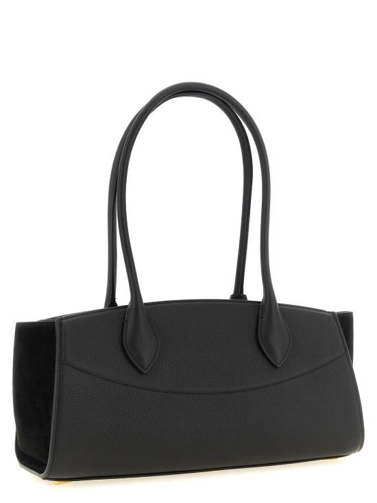 26FW 살바토레 페라가모 숄더백 스튜디오 소프트 이스트 웨스트 (M)  블랙 - SALVATORE FERRAGAMO