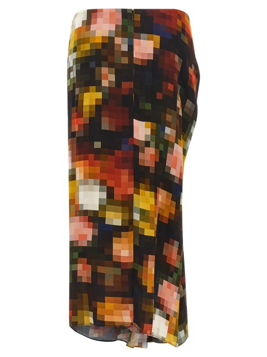 26FW 드리스 반 노튼 롱 스커트 수마 비스  멀티컬러 - DRIES VAN NOTEN